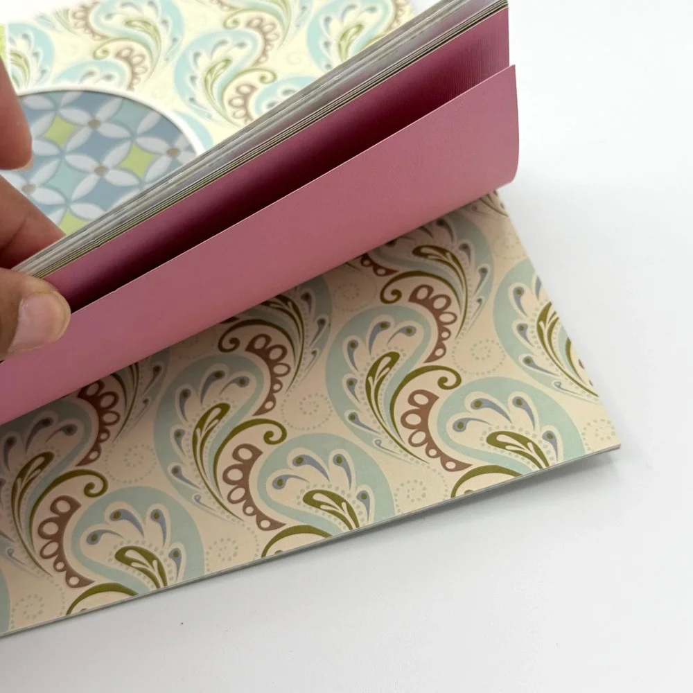 Momenta Family Ties Specialty Collection 12x12 Foil Paper Pad 18 Sheets Floral